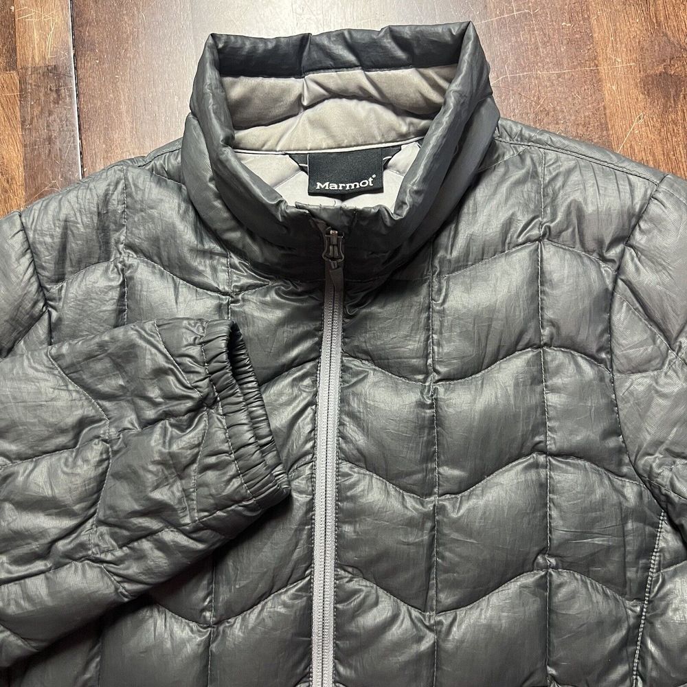 Marmot 800 Fill Goose Down Puffer Jacket Womens Size: M Green Winter Coat